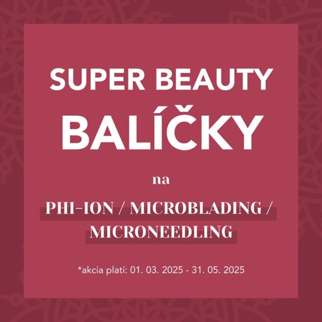 SUPER BEAUTY BALÍČKY 🎁🎁

Vyber si aj ty svoj zľavový balíček a budeš automaticky zaradená do súťaže o darčekovú poukážku v hodnote 150 eur🫶🏻

Teším sa na Vás🙏
.
.
.
#lindalinhardt #kovacska #kosice #beauty #cosmetics #kozmetika
